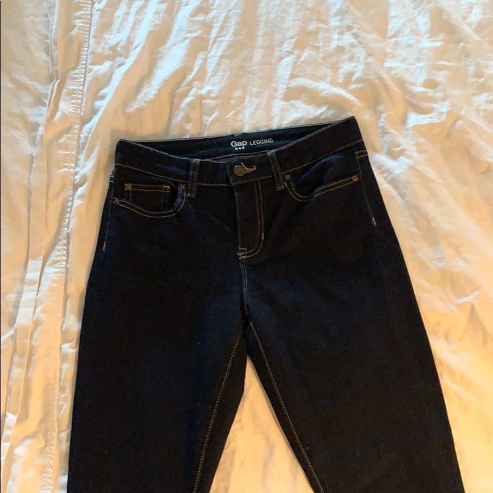 Dark blue. Gap legging. 5 pockets